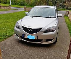 07 Mazda 3, 1.4 petrol. Only 87k miles