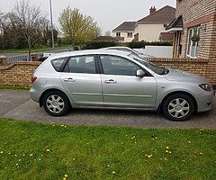 07 Mazda 3, 1.4 petrol. Only 87k miles