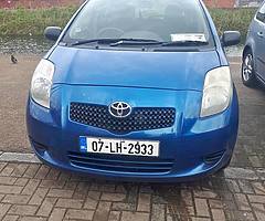 exchange toyota yaris an 07 engine 1000 tax 07.2019 nct 27.11.2019