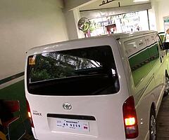 HIACE COMMUTER DELUXE INSTALLMENT BRAND NEW