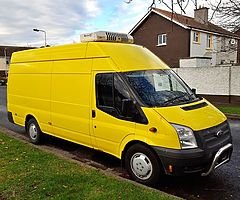 Ford transit jumbo refrigerated van 2012