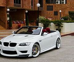 Wanted BMW E92 CONVERTIBLE or Coupe