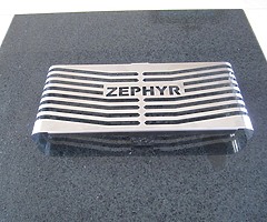 Kawasaki 750 / 550 Zephyr Chrome Oil Cooler Radiator Cover.