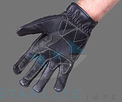 Professional Sport Motorbike Leather Gloves. - Image 3/4