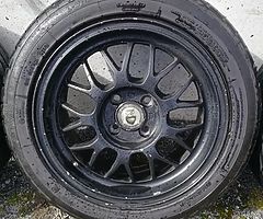 15" 4x100 alloys