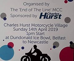 Charity bike ride out