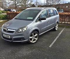 2007 Opel zafira 1.8 SRI SPORT