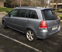 2007 Opel zafira 1.8 SRI SPORT