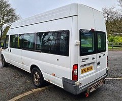 2008 FORD TRANSIT MINIBUS 2.4 TDCI HIGH ROOF LWB PSVD JAN 2021 £3500 - Image 7/8