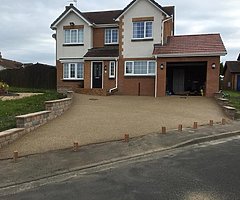 Superior seamless driveways, paths, patios