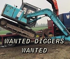 DIGGERS FOR SALE CALL ME FOR BEST PRICES