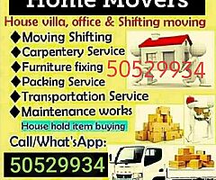 Hi. WE ARE OFFER YOU THE BEST PRICE FOR MOVING 50529934 RELOCATION HOUSE, OFFICE, VILLA. FIXING FURN