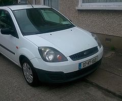 07 ford fiesta low mileage