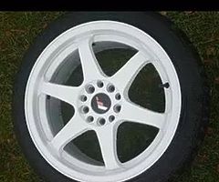 Jr3 5x114.3 Alloy wheels - Image 4/4