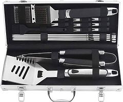 18pcs BBQ Grill Accessories Set with Gift Wrapping Box- Stainless Steel Barbecue Grilling Utensil Ki - Image 7/7