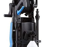 Nilfisk C 120 bar Pressure Washer (1400W motor, 6m high pressure hose), Blue