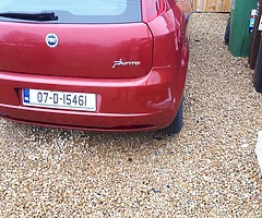 Fiet punto 1.2 petrol nct tax 600