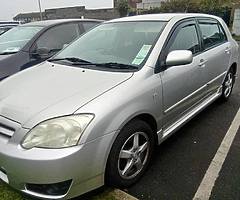 2006 corolla 2.0 diesel hatchbacks