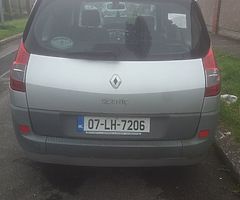 07 Renault Scenic 7 seater 1.5 dCi