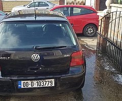 1.8 GTI GOLF TAX & TEST