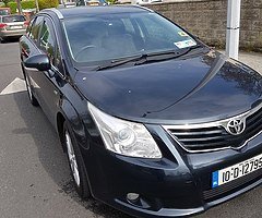 2010 toyota avensis auto ex taxi