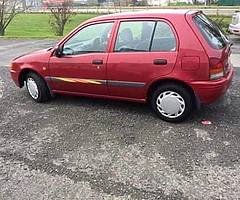 Toyota starlet very clean taxed and n c t very clean one owner driver