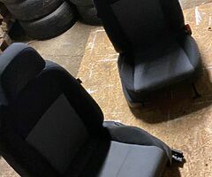 Full set of mk7 golf seats front and rear