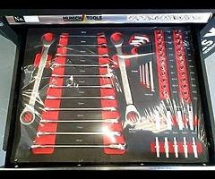 BRAND NEW 2019 XL EDITION GERMAN MANUFACTURED TOOL TROLLEY INCLUDING 296 PIECES OF TOOLS - Image 4/8