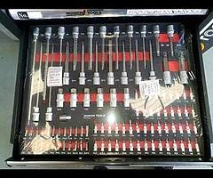 BRAND NEW 2019 XL EDITION GERMAN MANUFACTURED TOOL TROLLEY INCLUDING 296 PIECES OF TOOLS - Image 5/8