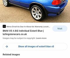 Wanted e53 x5 top spec