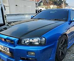 1999 NISSAN SKYLINE ER34 GTT WITH RB26 ENGINE