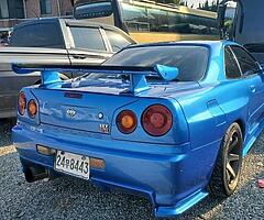 1999 NISSAN SKYLINE ER34 GTT WITH RB26 ENGINE - Image 10/10