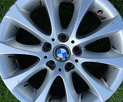 4 Bmw 17’’ alloy wheel for sale.