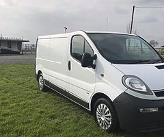 Vauxhall vivaro 1.9 dti lwb