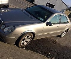 mercedes e240 sale/swap