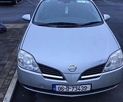 Nissan Primera 1.6 petrol Manual