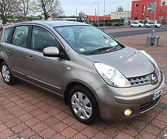 08 NISSAN NOTE 1.4 SXE MINT NCT-10/19 LOW MILES