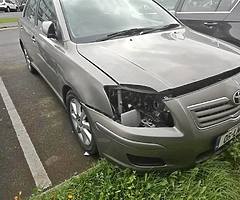 Toyota avensis d4d for braking