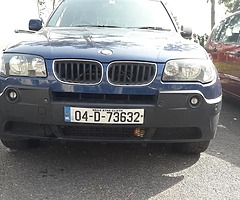 2004 BMW X3..2L.DIESEL.NCT 11/2019