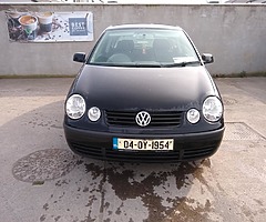 Volkswagen polo 1,2 04 nct 4/19