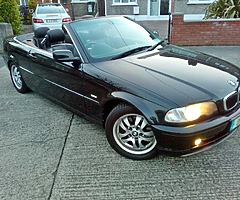 Bmw 325ci convertible 2001.