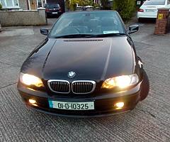 Bmw 325ci convertible 2001.