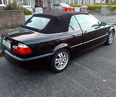 Bmw 325ci convertible 2001.