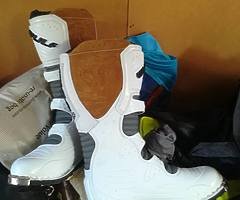 Motor bike boots size 10