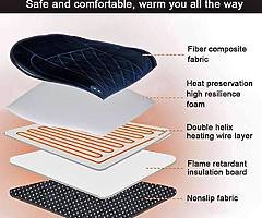 Car Seat Heater 12 Volt Heated Car Seat Cover Heated Pad 24 Volt Truck Heating Seat Cushion Winter W