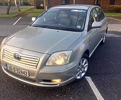 Toyota Avensis Nct 08/19 tax 04/19