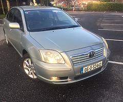 Toyota Avensis Nct 08/19 tax 04/19