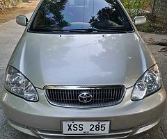 2004 Toyota Altis 1.6 E automatic