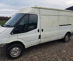 Breaking MK 7 Transit van