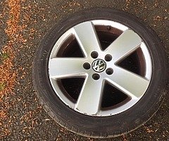1x VW Monte Carlo alloy wheel